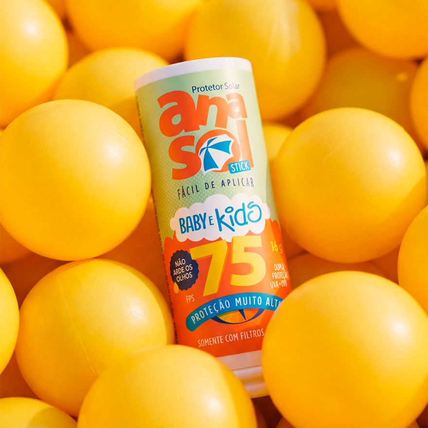 Conheça o novo Stick Baby e Kids Anasol FPS 75 