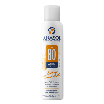 Anasol Protetor Solar Aerosol FPS 80