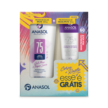 Anasol Kit FPS 75 Corporal 200 g + FPS 75 Facial 60 g