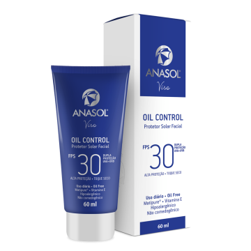 Anasol Protetor Solar Facial Oil Control FPS 30