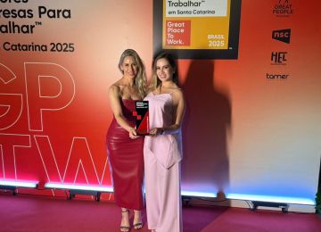 Dahuer é reconhecida como uma das melhores empresas para trabalhar em Santa Catarina 