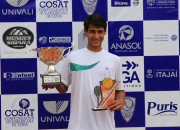 Igor Marcondes e Thaísa Pedretti vencem a Copa Santa Catarina Internacional de Tênis