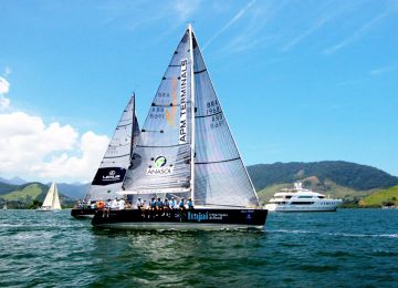 Itajaí Team Sailing na Regata Ilha de Caras