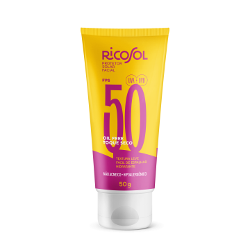 Ricosol Protetor Solar Facial FPS 50