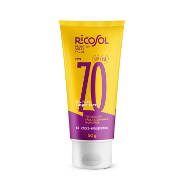 Ricosol Protetor Solar Facial FPS 70